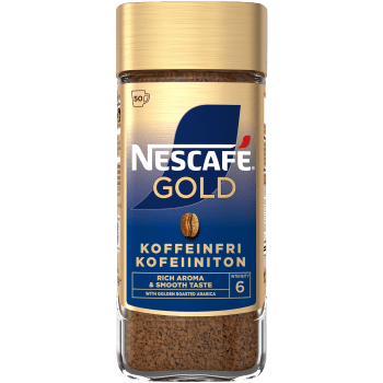 Snabbkaffe Gold Koffeinfri 100g Nescafe.
