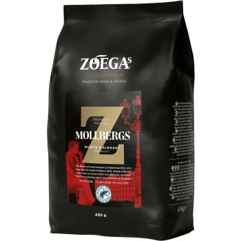 Kaffebönor Mollbergs blandning 450g Zoegas.