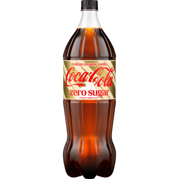 Läsk Holiday Creamy Vanilla Zero 1.5l Coca-Cola.