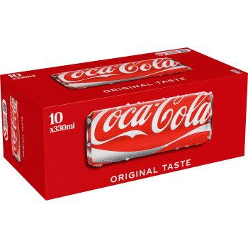 Läsk Cola original 10-p 33cl Coca-Cola.