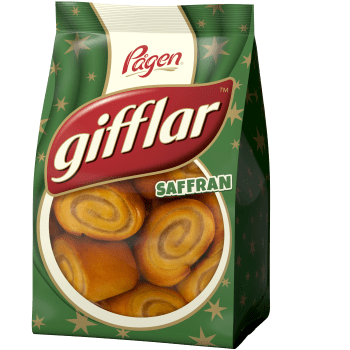 Gifflar Saffran 260g Pågen.