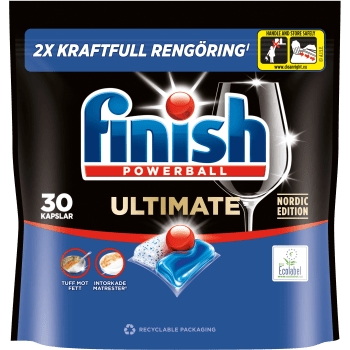 Maskindisk Ultimate AiO Disktabletter 30 Styck Finish.