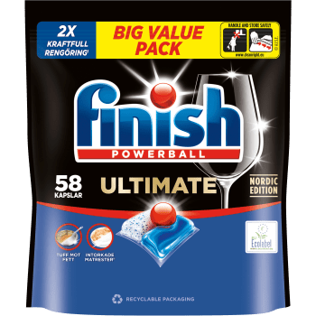 Maskindisk Ultimate AiO Disktabletter 58 Styck Finish.