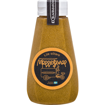 Moppesenap Lite Sötare 250g Korvmoppen's.