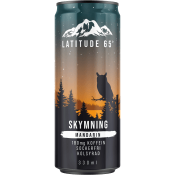 Energidryck Skymning 33cl Latitude 65.