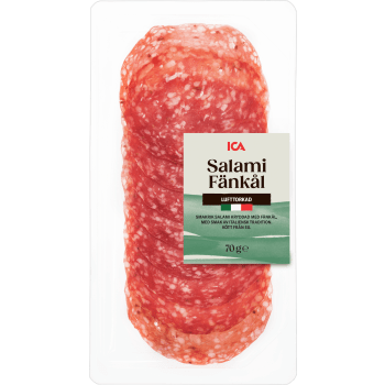Salami Fänkål 70g ICA.