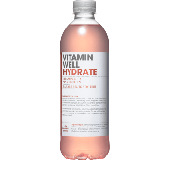 Vitamindryck Hydrate 50cl Vitamin Well.