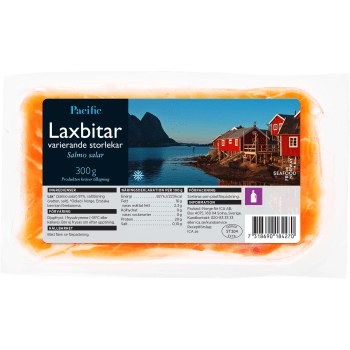 Laxbitar ASC 300g Pacific.