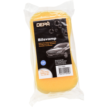 Bilsvamp Jumbo Gul 1-p.