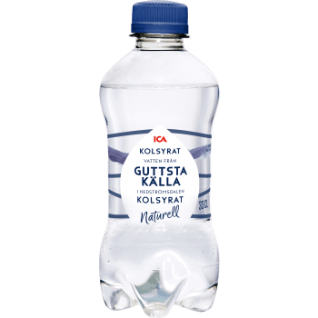 Kolsyrat vatten Mineralvatten Naturell 33cl ICA.