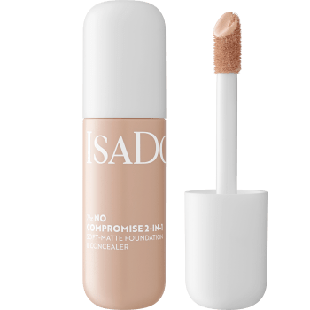 The No Compromise 2-in-1 Soft-Matte Foundation Concealer 10N Neutral 20 ML.