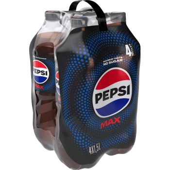 Läsk Pepsi Max 4-p 1.5l Pepsi.