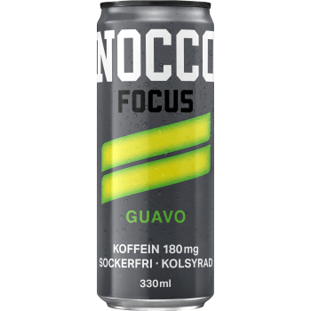 Energidryck Focus Guavo 33cl Nocco.