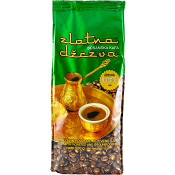 Kokkaffe malet bosniskt 500g Vispak.