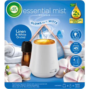 Luftfräschare StartKit Linen/White Orchid 1p Air Wick.