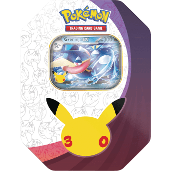 Pokémon Tin ex 30th Celebration.