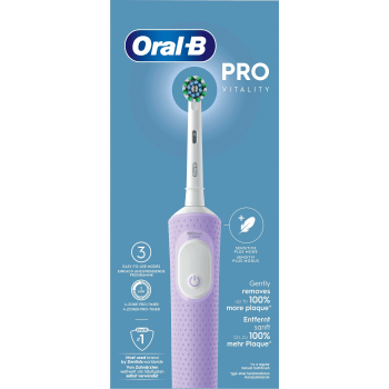 Eltandborste Vit Pro Lila Oral-B.
