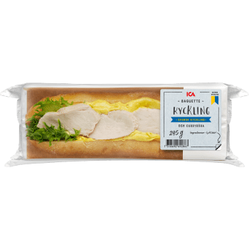 Baguette Kyckling Curry 245g ICA.