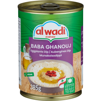 Aubergineröra baba ghanouj 385g Al Wadi.
