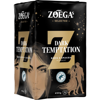 Bryggkaffe Dark Temptation 450g Zoegas.