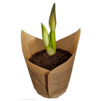 Amaryllis 13cm Burgundy.