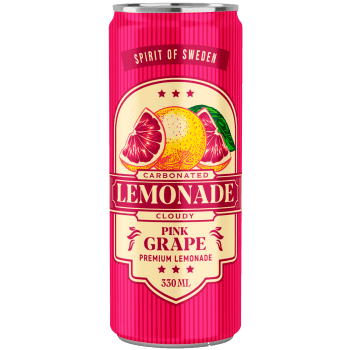 Lemonad Pink Grape 33cl Spirit of Sweden.