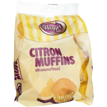 Citronmuffins 200g Hägges.