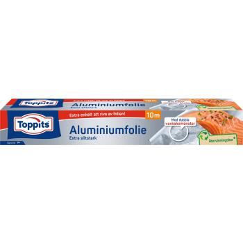 Aluminiumfolie Extra slitstark 10m Toppits.