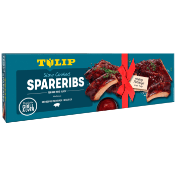 Spareribs med BBQ 500g Tulip.