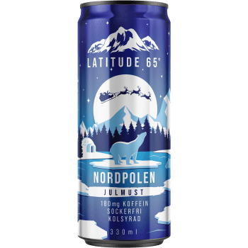 Energidryck Nordpolen Julmust 33cl Latitude 65.