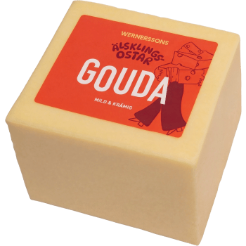 Gouda Älsklingsostar 800g Wernerssons.