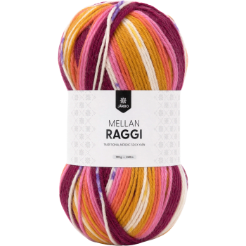 Garn Mellanraggi 100g Järbo.