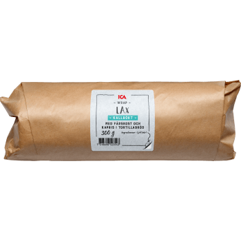 Wrap Kallrökt Lax 300g ICA.