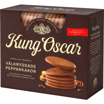 Välkryddade Pepparkakor 300g Kung Oscar.