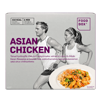 Kycklingrätt Asian Chicken 400g Foodbox.