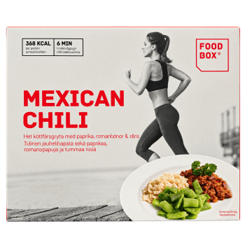 Köttfärsgryta Mexican Chili 400g Foodbox.