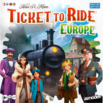 Spel Ticket to Ride Europe.