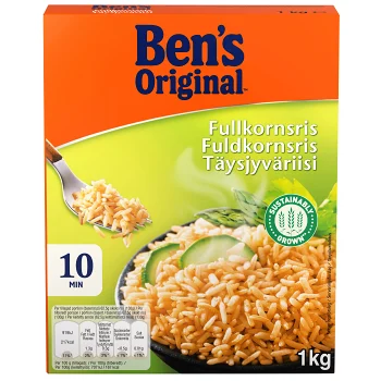 Fullkornsris 1kg Ben´s Original.