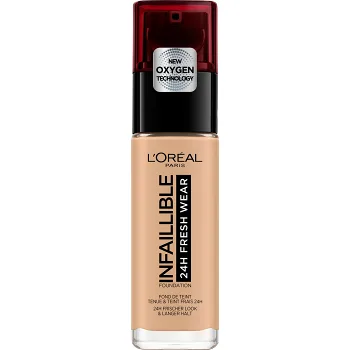 Foundation Infaillible 24 Stay Fresh Golden Sand 200 30ml L’Oréal Paris.