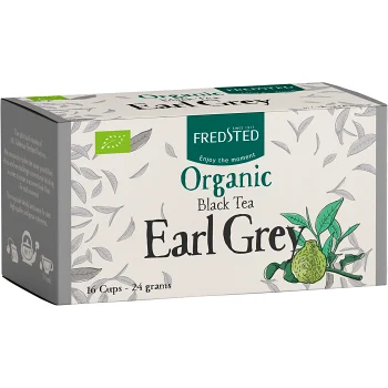 Te svart Earl Grey Ekologisk 16-p Fredsted.