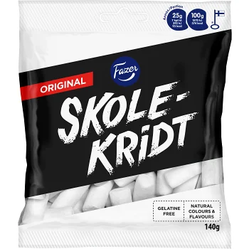 Skolkritor 140g Fazer.