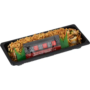 Sushi Lax Crunch Roll 242g Sushi Daily.