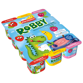 Yoghurt Robby Blandade smaker 12-p 600g Ehrmann.
