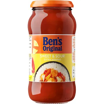 Sweet &amp; Sour Extra Ananas 450g Ben's Original.