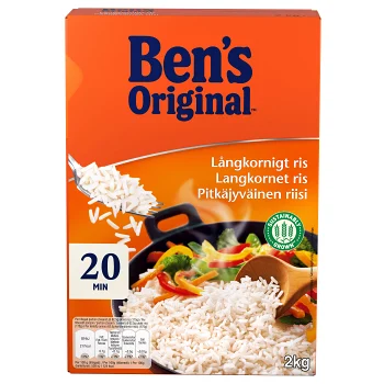 Ris Långkornigt 2kg Ben´s Original.