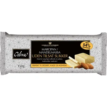 Mandelmassa utan tillsatt socker 150g Odense.