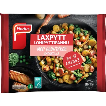 Laxpytt ASC 820g Findus.