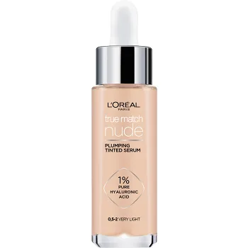 Foundation True Match Nude Plumping Tinted Serum Very light 0,5-2 30ml L’Oréal Paris.