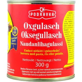 Oxgulasch 300g Podravka.
