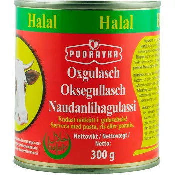 Oxgulasch 300g Podravka.